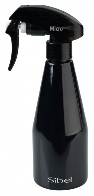 Pulverizator profesional CONIC negru din plastic pentru salon /frizerie/coafor/barbershop 250 ML foto