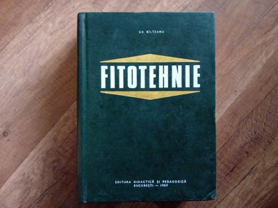 FITOTEHNIE de GH. BILTEANU, 1969 foto