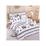 Cumpara ieftin Lenjerie de Pat Bumbac Finet Model Traditional, 1 Persoana , 4 piese - JOJ298