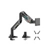 Suport monitor Serioux SRXA-MM101-C012GR, compatibilitate dimensiune ecran 24&quot;-57&quot;, greutate maximă
