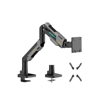 Suport monitor Serioux SRXA-MM101-C012GR, compatibilitate dimensiune ecran 24&amp;quot;-57&amp;quot;, greutate maximă foto