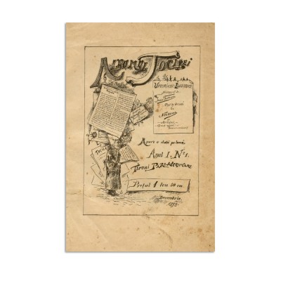 Albumul Tocilei, Anul I, nr. 1, 1892, ilustrat de Nicolae Petrescu-Găină foto