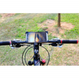 Cumpara ieftin Suport Telefon Pentru Bicicleta Si Motocicleta, Protectie Anti-Alunecare Si Rotire 360 Grade