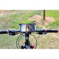 Suport Telefon Pentru Bicicleta Si Motocicleta, Protectie Anti-Alunecare Si Rotire 360 Grade