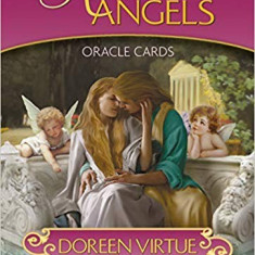 RARE!-Romance Angels-INGERII ROMANTICI/IUBIRII-CARTI ORACOL ed lim-DOREEN VIRTUE