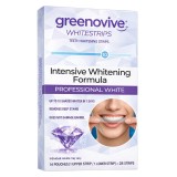 Benzi Albirea Dintilor, GREENOVIVE&reg;, Intensive Whitening Formula, Cutie 14x Plicuri, Nivel Albire 10, Tratament 14 zile