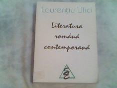 Literatura romana contemporana-I-promotia 70-Laurentiu Ulici foto