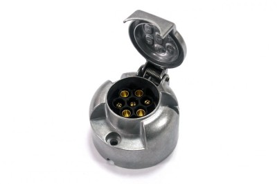 Priza remorca aluminiu cu 7 pini AVX-AM01257 foto