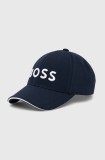Boss Green sapca culoarea albastru marin, cu imprimeu, 50519247