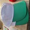 Șapcă unisex alb cu verde