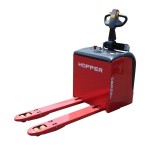 Transpalet electric 2T cu platforma operator, baterie 24V 210Ah si franare electromagnetica