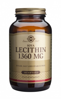 LECITHIN 1360mg softgels 100cps SOLGAR foto