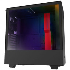 Carcasa NZXT H510i Negru/Rosu foto