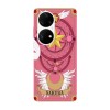 Husa compatibila cu Huawei Nova Y70 model Sakura, Silicon, TPU, Viceversa, Transparent, Carcasa