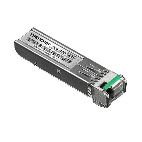 Modul SFP Dual Wavelength Single-Mode Simplex LC, 1.25G, RX:1310nm/TX:1550nm, 20Km - TRENDnet TEG-MGBS20D5
