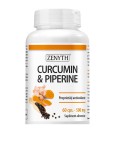 Curcumin si Piperine 500mg 60cps Zenyth, Zenyth Pharmaceuticals