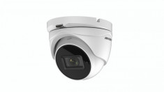 Camera de supraveghere 5 MP dome IR 4K TurboHD 4.0 cu zoom motorizat UltraHD 1440p, 25 fps,DS-2CE56H0T-IT3ZF foto