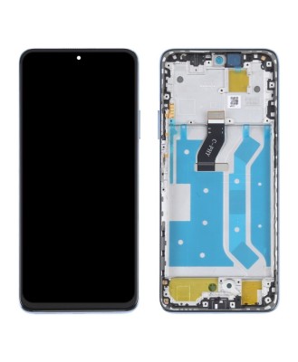Ecran LCD Display cu Rama Huawei Nova Y90, CTR-LX2, CTR-LX1, CTR-LX3 Albastru foto