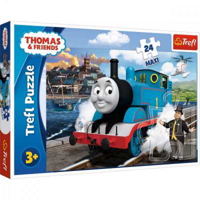 PUZZLE TREFL 24 MAXI HAPPY THOMAS DAY SuperHeroes ToysZone foto