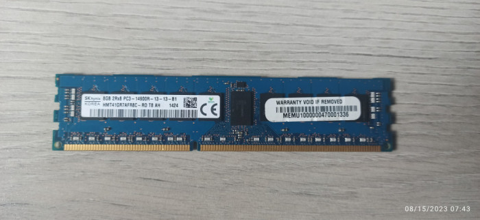 Memorie Ram 8Gb DDR3 server