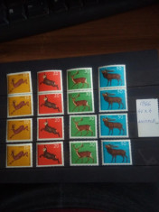 Lot 4 serii Germania 1966 nestampilate MNH foto