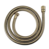 Furtun dus Ferro W34, flexibil, 1.5 m, bronz antichizat