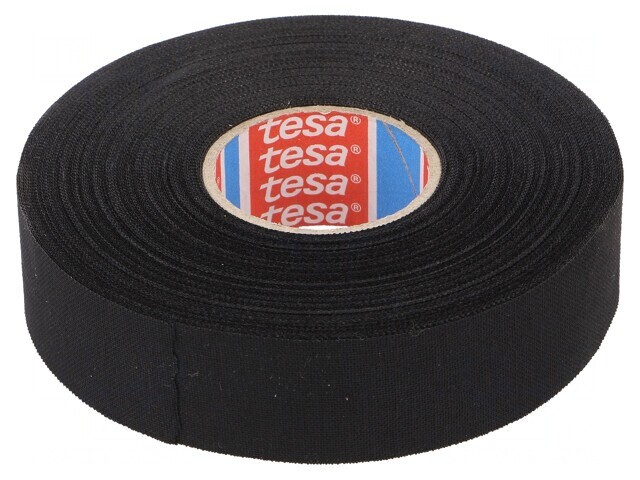 Bandă Textilă Neagră Automotive 25mm x 25m