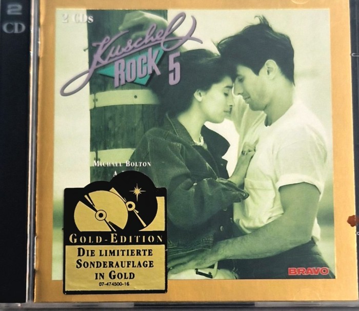 Various &lrm;&ndash; Kuschelrock 5 NM / NM dublu cd Columbia Germania pop rock