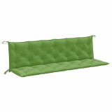 Cumpara ieftin Perna banca de gradina, 2 buc. melanj verde, 200x50x7 cm textil