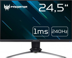 Monitor Acer Predator XN3 24.5 inch 1ms Black foto