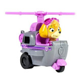 Figurina cu vehicul de salvare Paw Patrol - Skye