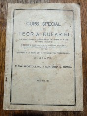 Curs special de Teoria Rufariei pentru Scoalele de fete / R7P1F