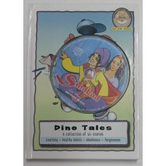 DINO TALES - A COLLECTION OF SIX STORIES , 2007 , PREZINTA HALOURI DE APA * , CD AUDIO * INCLUS