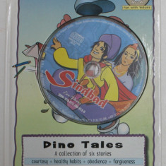 DINO TALES - A COLLECTION OF SIX STORIES , 2007 , PREZINTA HALOURI DE APA * , CD AUDIO * INCLUS