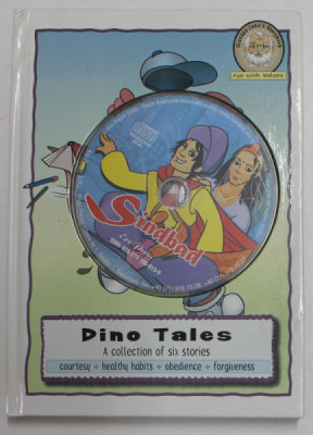 DINO TALES - A COLLECTION OF SIX STORIES , 2007 , PREZINTA HALOURI DE APA * , CD AUDIO * INCLUS foto