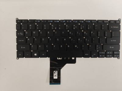 Tastatura Laptop 2in1, Acer, Spin 5 SP513-51, N16W1, iluminata, layout US foto