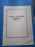 Carte tehnica ptr Aparat fotografic Zenit-E