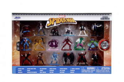 JADA MARVEL SPIDER MAN NANOFIGURINE METALICE SET 2 4CM foto