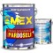 Pachet Vopsea Poliuretanica Pardoseala &ldquo;Emex&rdquo; - Albastru - Bid. 20 Kg + Intaritor 4.00 Kg