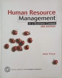 Carte Human Resource Management in a Business Context - Alan Price
