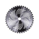 Disc taietor trimmer motocoasa 40 dinti intariti cu vidia 255mm x 25.4mm MC0049