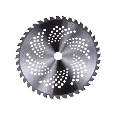 Disc taietor trimmer motocoasa 40 dinti intariti cu vidia 255mm x 25.4mm MC0049 foto