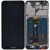 Huawei Honor 7s (DUA-L22) Capac frontal modul display + LCD + digitizer + baterie negru 02351XHS