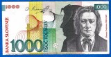 (1) BANCNTA SLOVENIA - 1000 TOLARJEV 1993 (1 IUNIE), PORTRET FRANCE PRESEREN