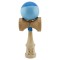 Kendama profesionala X cu cupe mari si ata albastra albastru bleu