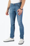 Blugi barbati Luke cu croiala Slim Tapered albastru deschis, W34 L32