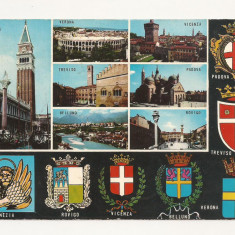 FA4 - Carte Postala - ITALIA - Heraldica , circulata 1976