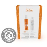 Pachet Spray pentru protectie solara cu SPF50 200ml + Apa termala spray 150ml, Avene