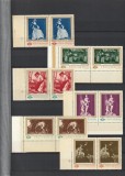 ROMANIA 1967 LP 644 REPRODUCERI DE ARTA PERECHE ORIZONTALA SERII MNH