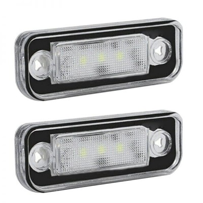 Lampi LED numar Benz Mercedes W203 W211 R171 W219 E220 foto